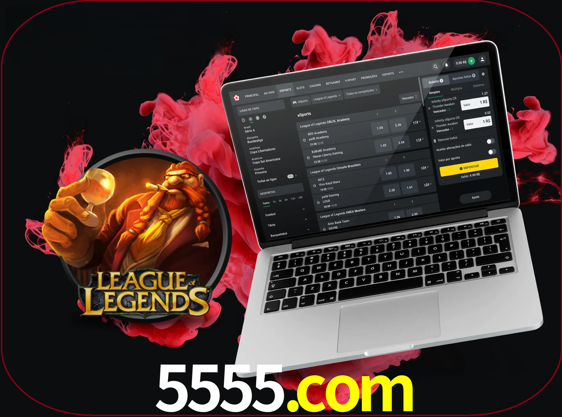 Se é um fã deste jogo, muitos torneios fantásticos que o vão surpreender estão disponíveis no 5555.